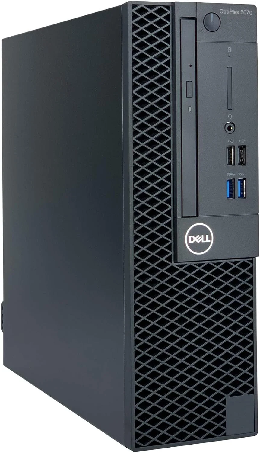 کامپیوتر رومیزی Dell OptiPlex 3070 SFF با فرم کوچک - پردازنده 8 هسته ای نسل نهم Intel Core i7-9700 تا 4.70 گیگاهرتز، 32 گیگابایت حافظه DDR4، 1 ترابایت SSD، گرافیک Intel UHD 630، دی وی دی رایتر، ویندوز 10 پرو (بازسازی شده) کامپیوتر رومیزی Dell OptiPlex 3070 SFF با فرم کوچک - پردازنده 8 هسته ای نسل نهم Intel Core i7-9700 تا 4.70 گیگاهرتز، 32 گیگابایت حافظه DDR4، 1 ترابایت SSD، گرافیک Intel UHD 630، دی وی دی رایتر، ویندوز 10 پرو (بازسازی شده)