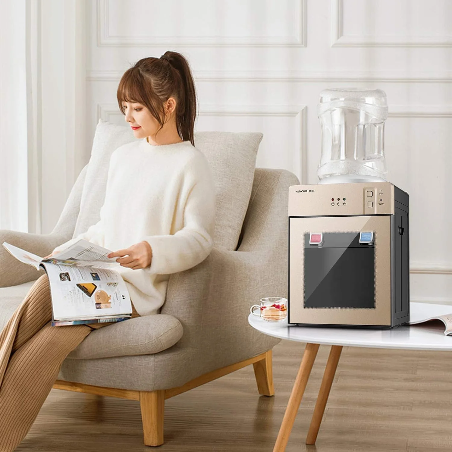 آبسردکن رومیزی فوروبار، آبسردکن با بارگیری از بالا، دستگاه آب آشامیدنی رومیزی، آبسردکن برای بطری های آب 3-5 گالنی آبسردکن رومیزی فوروبار، آبسردکن با بارگیری از بالا، دستگاه آب آشامیدنی رومیزی، آبسردکن برای بطری های آب 3-5 گالنی