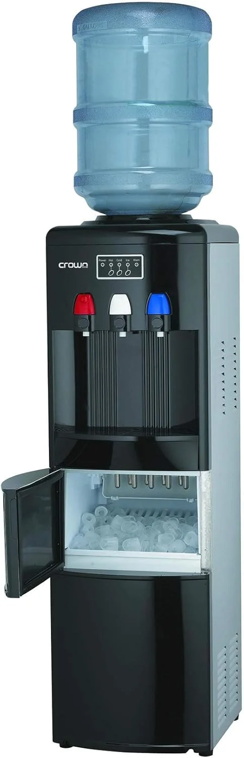 آبسردکن ایستاده تاپ لودینگ کراون لاین، دارای یخ ساز داخلی، حالت های آب گرم، سرد و معمولی، ظرفیت یخ 12 کیلوگرم در 24 ساعت، پنل کنترل لمسی نرم، قفل ایمنی کودک، طراحی کم مصرف مدل WD-232 آبسردکن ایستاده تاپ لودینگ کراون لاین، دارای یخ ساز داخلی، حالت های آب گرم، سرد و معمولی، ظرفیت یخ 12 کیلوگرم در 24 ساعت، پنل کنترل لمسی نرم، قفل ایمنی کودک، طراحی کم مصرف مدل WD-232