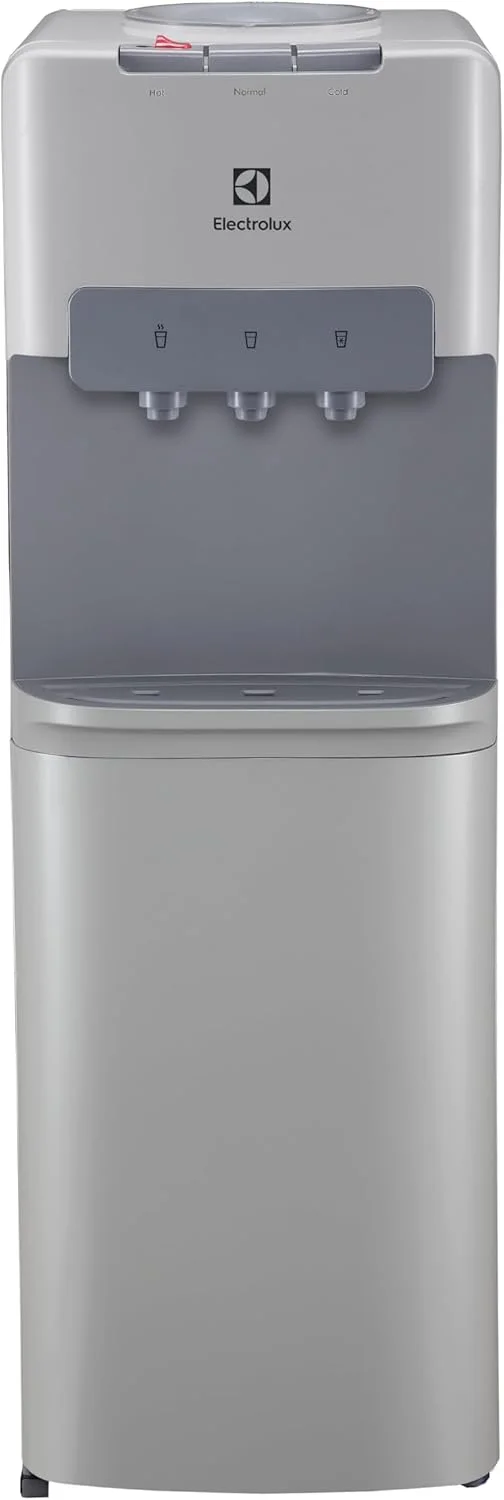 آبسردکن الکترولوکس، بارگیری از بالا، 3 شیر مجهز به آب گرم، سرد و دمای محیط، ایستاده، نشانگر LED، قفل ایمنی کودک برای شیر آب، مناسب برای خانه و محل کار، نقره ای-EQACF1SXSG آبسردکن الکترولوکس، بارگیری از بالا، 3 شیر مجهز به آب گرم، سرد و دمای محیط، ایستاده، نشانگر LED، قفل ایمنی کودک برای شیر آب، مناسب برای خانه و محل کار، نقره ای-EQACF1SXSG