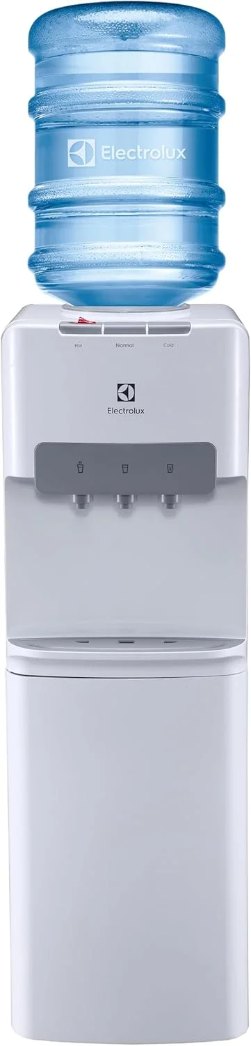 آبسردکن الکترولوکس، بارگیری از بالا، مجهز به 3 شیر با دمای گرم، سرد و محیط، ایستاده، نشانگر LED، قفل ایمنی کودک برای شیر آب، ایده آل برای خانه، دفتر و آبدارخانه، EDBMFSXWG آبسردکن الکترولوکس، بارگیری از بالا، مجهز به 3 شیر با دمای گرم، سرد و محیط، ایستاده، نشانگر LED، قفل ایمنی کودک برای شیر آب، ایده آل برای خانه، دفتر و آبدارخانه، EDBMFSXWG