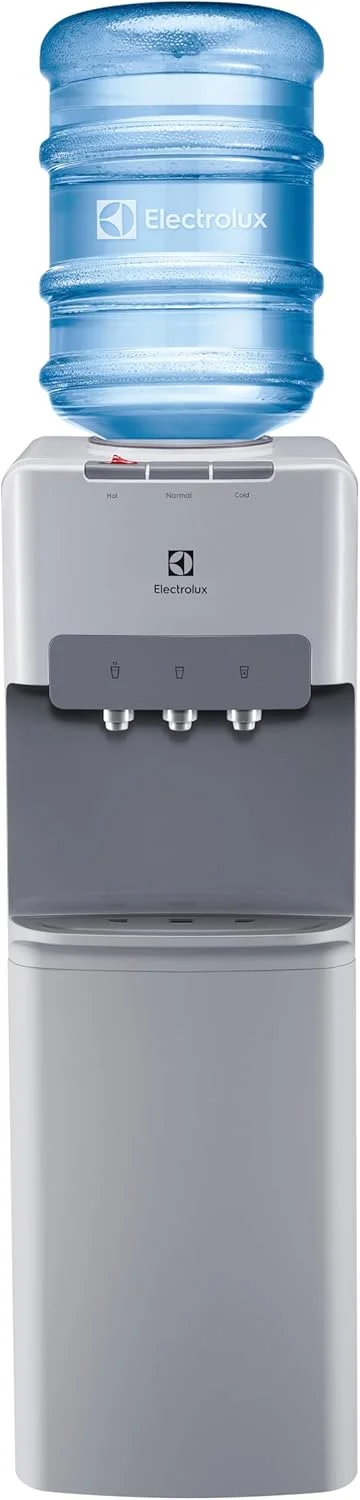 آبسردکن الکترولوکس، بارگیری از بالا، 3 شیر مجهز به آب گرم، سرد و دمای محیط، ایستاده، نشانگر LED، قفل ایمنی کودک برای شیر آب، مناسب برای خانه و محل کار، نقره ای-EQACF1SXSG آبسردکن الکترولوکس، بارگیری از بالا، 3 شیر مجهز به آب گرم، سرد و دمای محیط، ایستاده، نشانگر LED، قفل ایمنی کودک برای شیر آب، مناسب برای خانه و محل کار، نقره ای-EQACF1SXSG