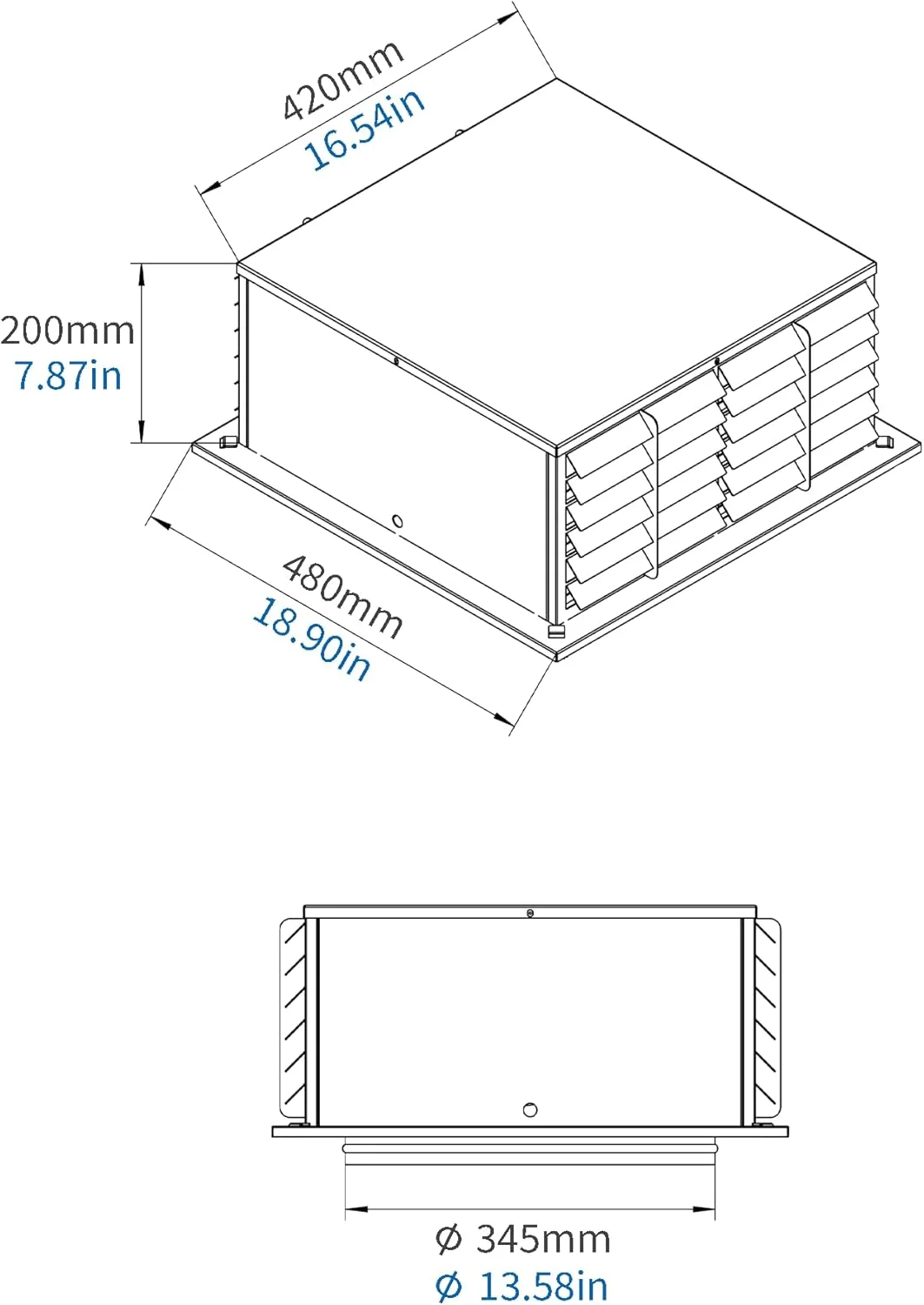 فن خنک کننده مخزن آب Fengda برای سیستم خنک کننده دستگاه خانگی - خنک کننده مخزن آب بزرگ (برای مخزن 3000 لیتری) فن خنک کننده مخزن آب Fengda برای سیستم خنک کننده دستگاه خانگی - خنک کننده مخزن آب بزرگ (برای مخزن 3000 لیتری)