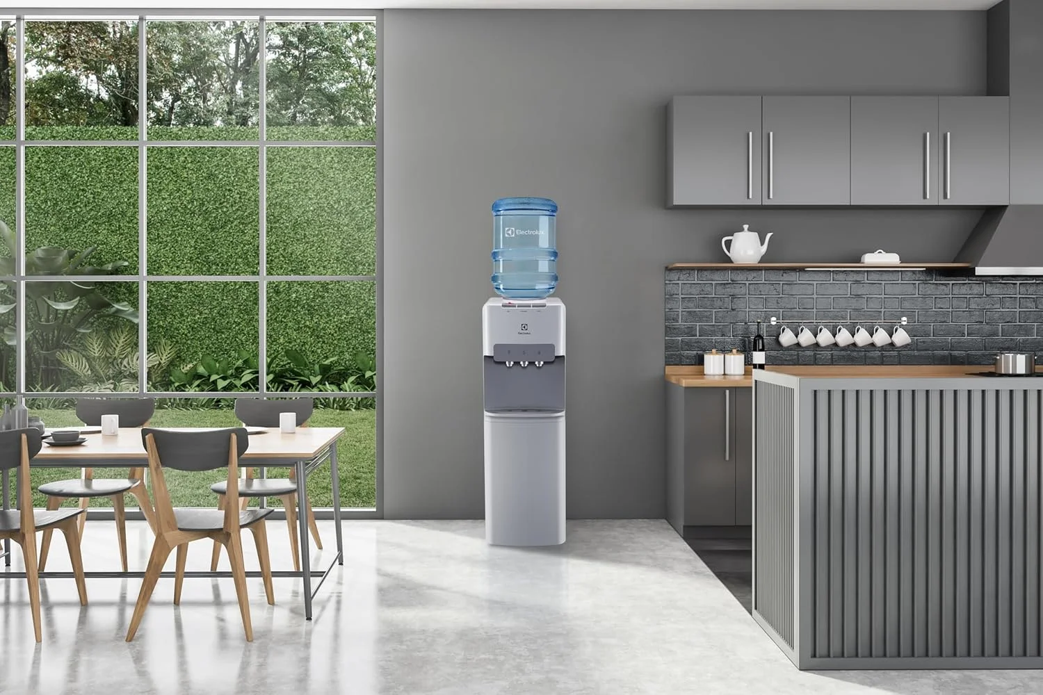 آبسردکن الکترولوکس، بارگیری از بالا، 3 شیر مجهز به آب گرم، سرد و دمای محیط، ایستاده، نشانگر LED، قفل ایمنی کودک برای شیر آب، مناسب برای خانه و محل کار، نقره ای-EQACF1SXSG آبسردکن الکترولوکس، بارگیری از بالا، 3 شیر مجهز به آب گرم، سرد و دمای محیط، ایستاده، نشانگر LED، قفل ایمنی کودک برای شیر آب، مناسب برای خانه و محل کار، نقره ای-EQACF1SXSG