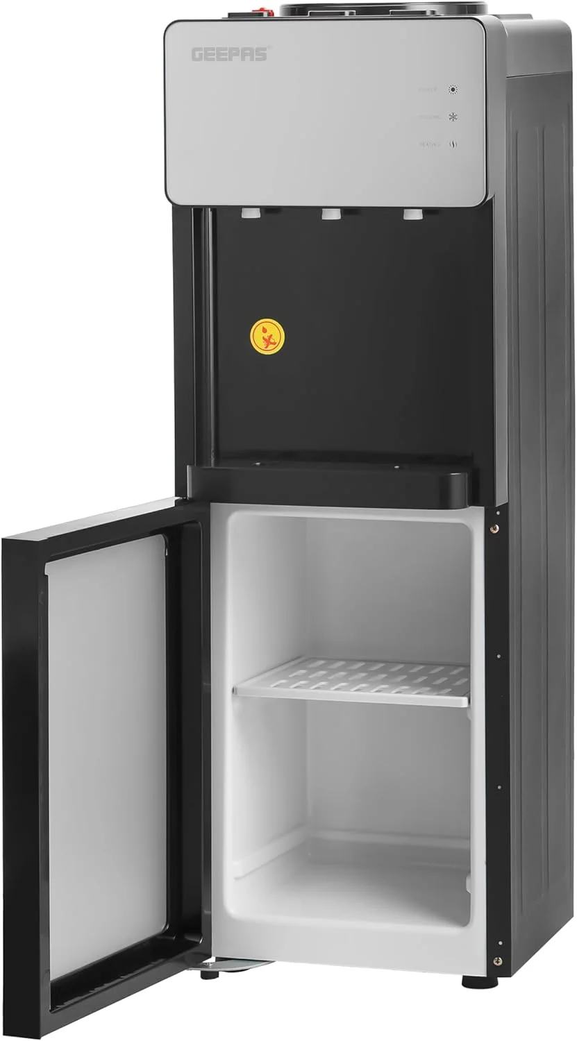 آبسردکن، آبجوش کن و آب معمولی Geepas مدل GWD17039 دارای کابینت | دارای 3 گزینه شیر فشاری، خنک کننده سریع آبسردکن، آبجوش کن و آب معمولی Geepas مدل GWD17039 دارای کابینت | دارای 3 گزینه شیر فشاری، خنک کننده سریع