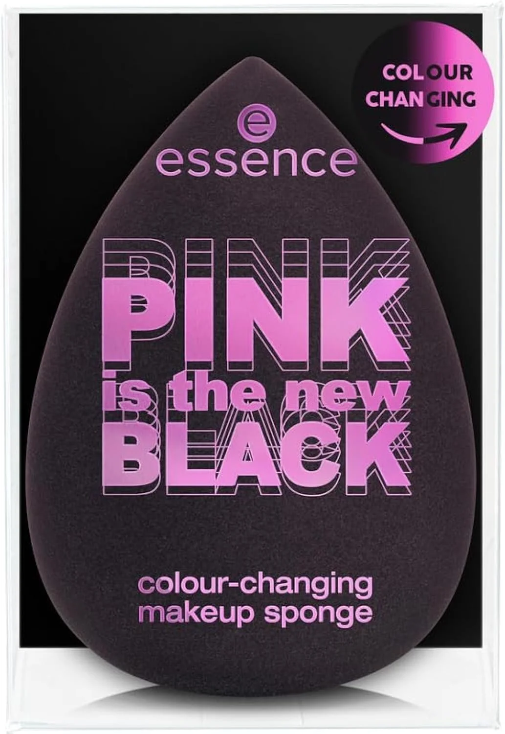 اسفنج آرایشی تغییر رنگ دهنده essence PINK is the new BLACK شماره 01 اسفنج آرایشی تغییر رنگ دهنده essence PINK is the new BLACK شماره 01
