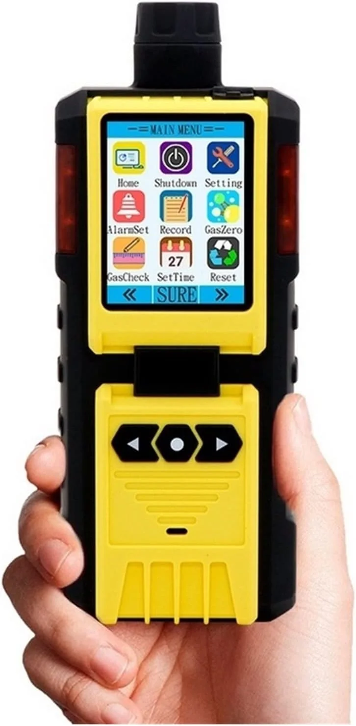 دستگاه سنجش کیفیت هوا PSVTAS مدل K-600 قابل حمل 4 در 1، آشکارساز گاز چندگانه دستی برای گازهای EX، اکسیژن، هیدروژن سولفید، مونوکسید کربن و گازهای قابل اشتعال دستگاه سنجش کیفیت هوا PSVTAS مدل K-600 قابل حمل 4 در 1، آشکارساز گاز چندگانه دستی برای گازهای EX، اکسیژن، هیدروژن سولفید، مونوکسید کربن و گازهای قابل اشتعال