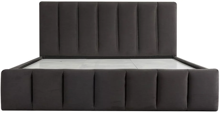 تخت خواب دو نفره کینگ دانوب هوم ویستا 180X200 به همراه 4 کشو | طراحی مدرن و مستحکم، مبلمان قاب تخت خواب چوبی | تخت خواب های آرام و راحت L 220 x W 191 x H 111 سانتی متر - مشکی تخت خواب دو نفره کینگ دانوب هوم ویستا 180X200 به همراه 4 کشو | طراحی مدرن و مستحکم، مبلمان قاب تخت خواب چوبی | تخت خواب های آرام و راحت L 220 x W 191 x H 111 سانتی متر - مشکی
