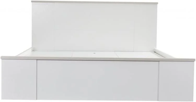 تخت خواب دو نفره کینگ توماس Danube Home (۱۸۰x۲۰۰ سانتی متر) | طراحی مدرن، قوی و مستحکم، مبلمان تخت خواب دو نفره چوبی | قاب تخت خواب آرام و راحت به ابعاد L۲۰۹xW۱۸۹xH۱۰۵.۶ سانتی متر - سفید/بلوط روشن - همراه با ۲ تخت خواب دو نفره کینگ توماس Danube Home (۱۸۰x۲۰۰ سانتی متر) | طراحی مدرن، قوی و مستحکم، مبلمان تخت خواب دو نفره چوبی | قاب تخت خواب آرام و راحت به ابعاد L۲۰۹xW۱۸۹xH۱۰۵.۶ سانتی متر - سفید/بلوط روشن - همراه با ۲