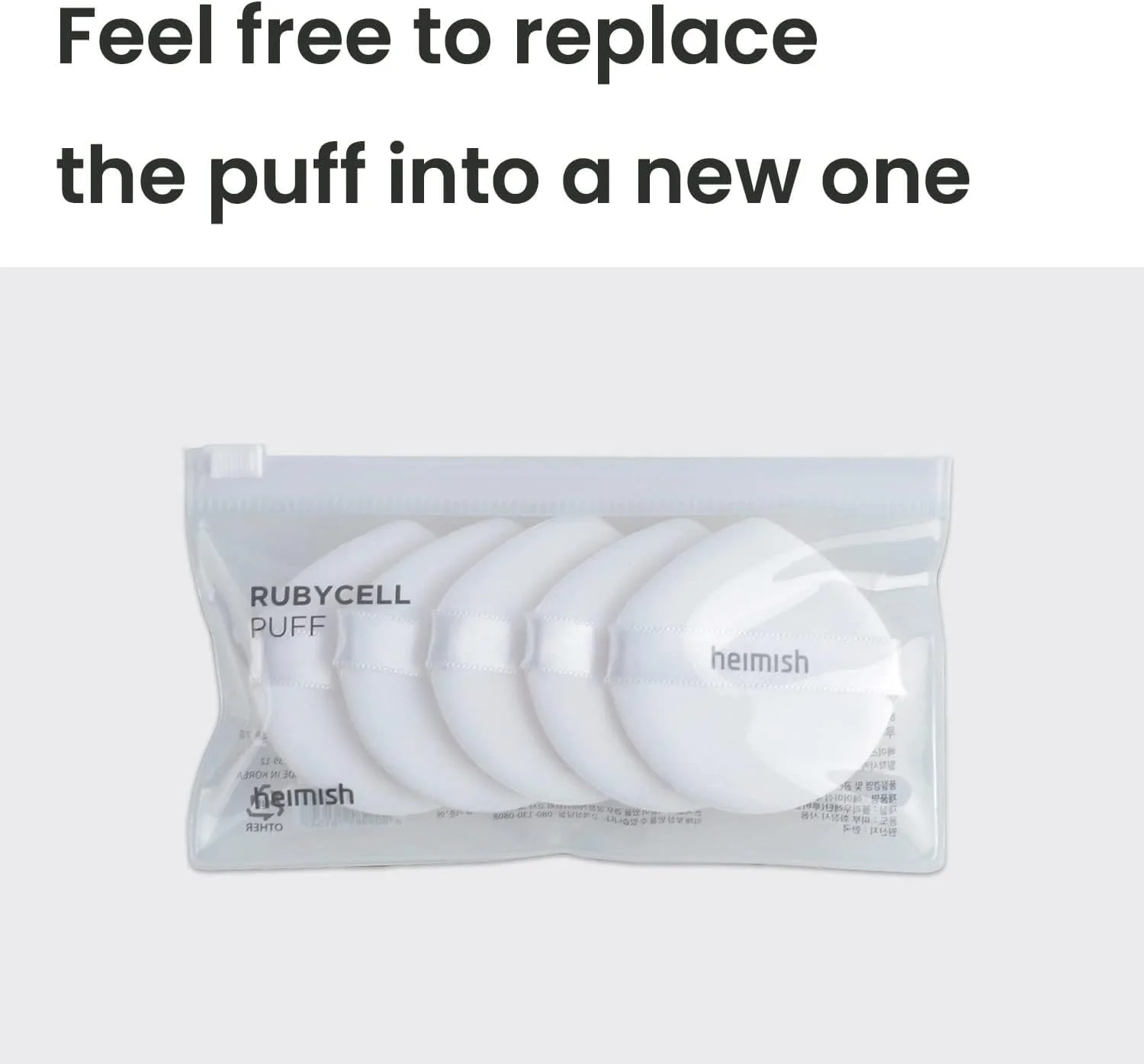 heimish Artless Rubycell Puff 5 pcs | Soft Cushion Puff | Foundation Cushion Makeup Tool, Angled Design, Flawless Makeup, Wet and Dry Use heimish Artless Rubycell Puff 5 pcs | Soft Cushion Puff | Foundation Cushion Makeup Tool, Angled Design, Flawless Makeup, Wet and Dry Use