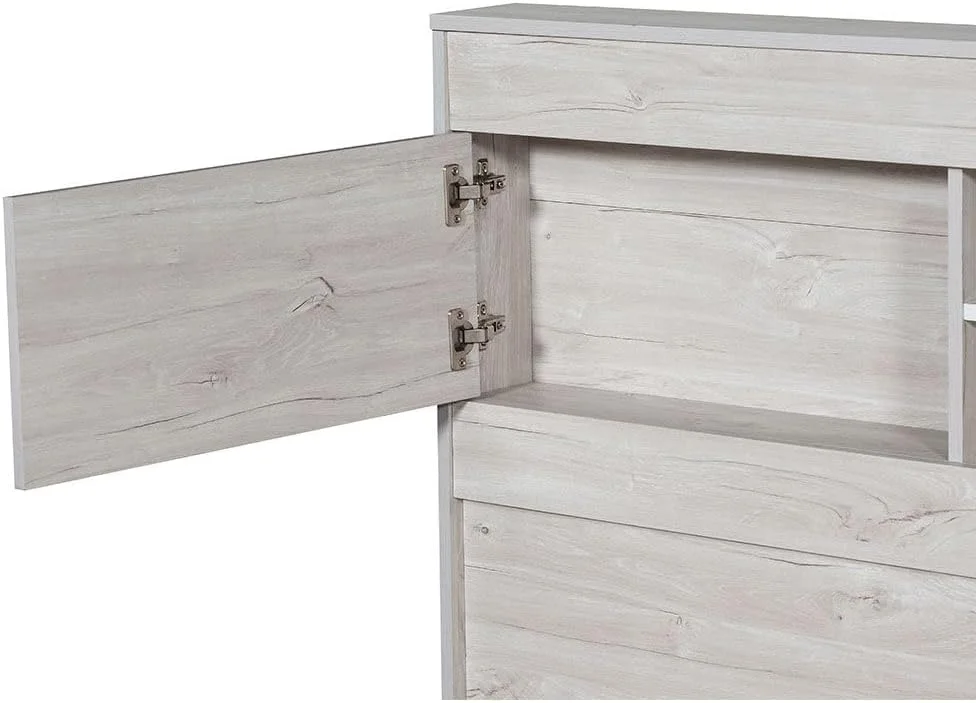 تخت خواب دو نفره کینگ دانوب هوم مدل Tisley با ابعاد 180X200 به همراه فضای ذخیره سازی زیر تخت | طراحی مدرن و مقاوم، مبلمان قاب تخت خواب چوبی | تخت خواب های آرام و راحت با ابعاد 216.4x188.5x100 سانتی متر - رنگ بلوط روشن / سنگ مرمر مصنوعی سفید تخت خواب دو نفره کینگ دانوب هوم مدل Tisley با ابعاد 180X200 به همراه فضای ذخیره سازی زیر تخت | طراحی مدرن و مقاوم، مبلمان قاب تخت خواب چوبی | تخت خواب های آرام و راحت با ابعاد 216.4x188.5x100 سانتی متر - رنگ بلوط روشن / سنگ مرمر مصنوعی سفید