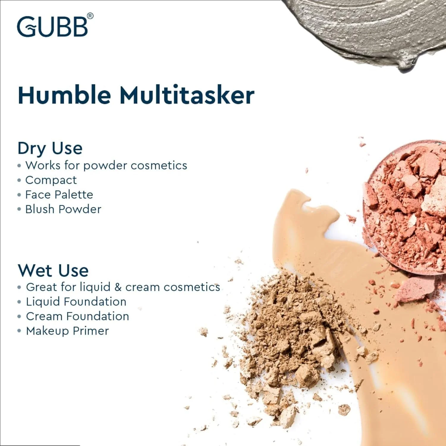 بلندر آرایشی صورت GUBB | اسفنج آرایشی برای ترکیب کرم پودر، بی نقص برای مایع، کرم، کرم پودر و پودر | اسفنج آرایشی (بنفش) - مجموعه 4 عددی بلندر آرایشی صورت GUBB | اسفنج آرایشی برای ترکیب کرم پودر، بی نقص برای مایع، کرم، کرم پودر و پودر | اسفنج آرایشی (بنفش) - مجموعه 4 عددی