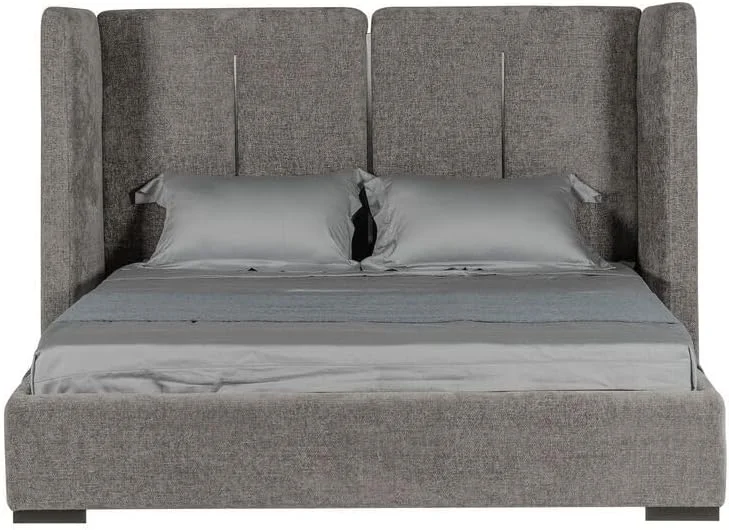 تخت خواب کینگ تودوزی شده 180x200 Danube Home Braxton با فضای ذخیره سازی هیدرولیک و تاج تاشو | مبلمان مدرن قاب تخت خواب دو نفره چوبی | تخت خواب راحت (تشک شامل نمی شود) - خاکستری/تیتانیوم تخت خواب کینگ تودوزی شده 180x200 Danube Home Braxton با فضای ذخیره سازی هیدرولیک و تاج تاشو | مبلمان مدرن قاب تخت خواب دو نفره چوبی | تخت خواب راحت (تشک شامل نمی شود) - خاکستری/تیتانیوم
