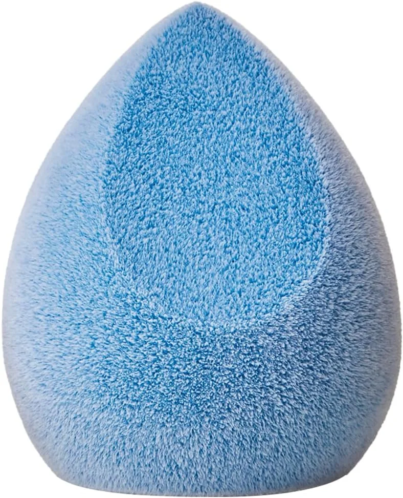 پد آرایشی میکروفایبر جونو اند کو، فناوری دولایه برای پوشش کامل، مناسب برای کرم پودر، پودر و کرم (مدل مخملی و رنگ آبی) پد آرایشی میکروفایبر جونو اند کو، فناوری دولایه برای پوشش کامل، مناسب برای کرم پودر، پودر و کرم (مدل مخملی و رنگ آبی)