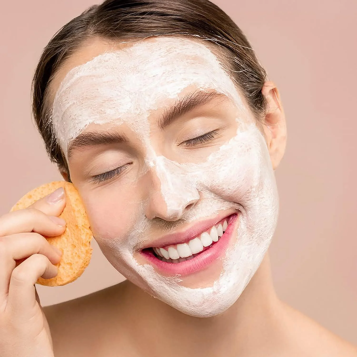 پدهای فشرده پاک کننده صورت KASTWAVE، پد اسفنجی شستشوی صورت در 4 رنگ، اسفنج های سلولزی لایه بردار آرایشی صورت برای پاک کردن آرایش (60 عدد 2.5 اینچی) پدهای فشرده پاک کننده صورت KASTWAVE، پد اسفنجی شستشوی صورت در 4 رنگ، اسفنج های سلولزی لایه بردار آرایشی صورت برای پاک کردن آرایش (60 عدد 2.5 اینچی)