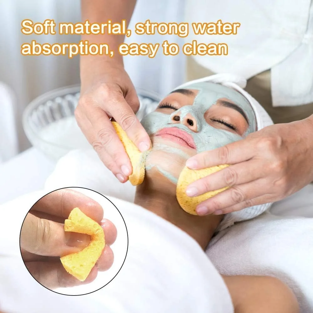 پدهای اسفنجی صورت KASTWAVE - بسته 12 عددی اسفنج های سلولزی فشرده برای پاکسازی و لایه برداری صورت، پاک کننده ماسک آرایشی قابل استفاده مجدد، پدهای اسفنجی گرد برای تمیز کردن صورت پدهای اسفنجی صورت KASTWAVE - بسته 12 عددی اسفنج های سلولزی فشرده برای پاکسازی و لایه برداری صورت، پاک کننده ماسک آرایشی قابل استفاده مجدد، پدهای اسفنجی گرد برای تمیز کردن صورت