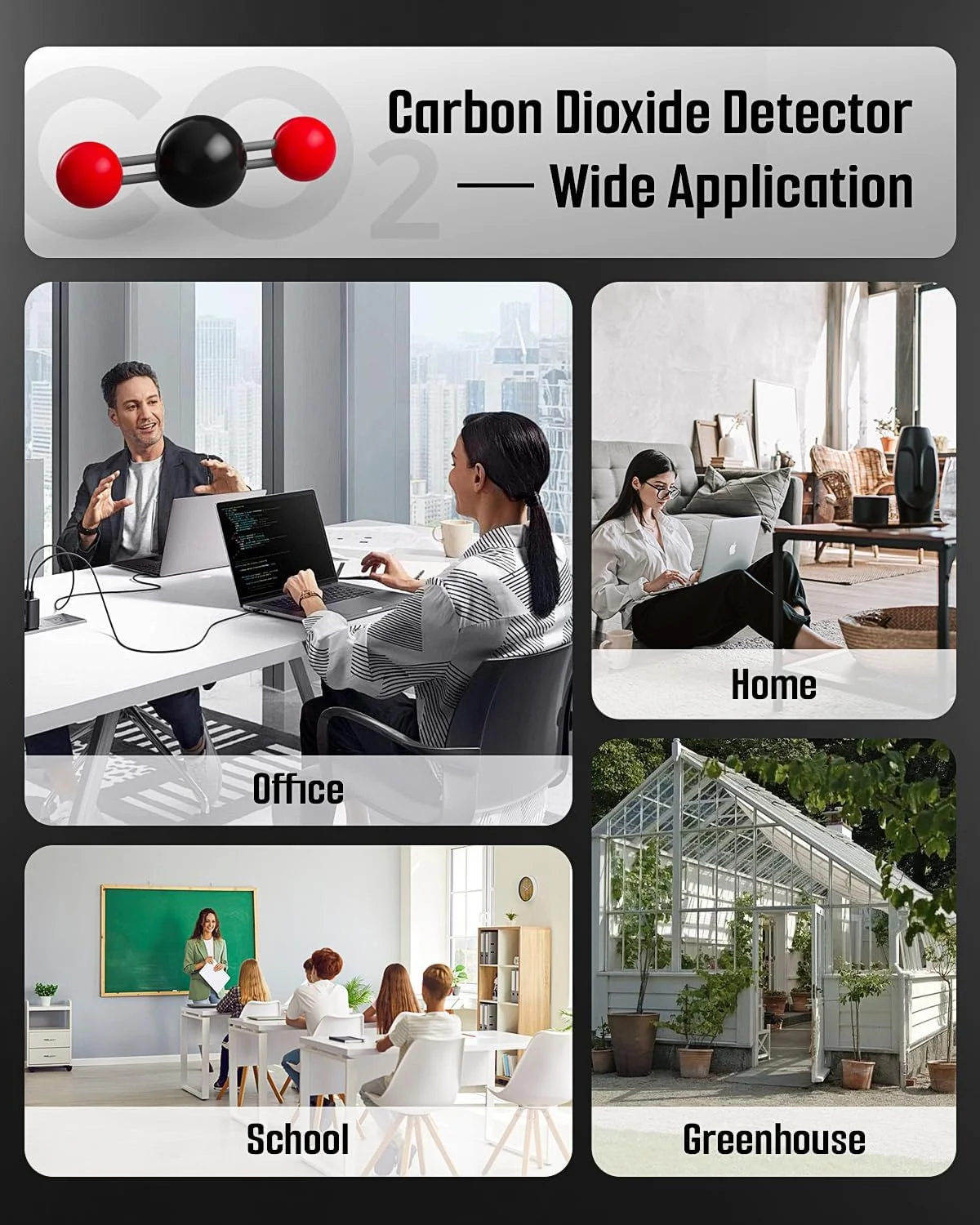 دستگاه تشخیص گاز مونوکسید کربن و دی اکسید کربن قابل حمل GasDoc DS-100PRO مناسب سفر، ردیاب مغناطیسی 4 در 1 مونوکسید کربن و دی اکسید کربن، آلارم صوتی و تصویری، 3 روز آماده به کار، مانیتور CO و CO2 برای خانه، چادر، RV دستگاه تشخیص گاز مونوکسید کربن و دی اکسید کربن قابل حمل GasDoc DS-100PRO مناسب سفر، ردیاب مغناطیسی 4 در 1 مونوکسید کربن و دی اکسید کربن، آلارم صوتی و تصویری، 3 روز آماده به کار، مانیتور CO و CO2 برای خانه، چادر، RV