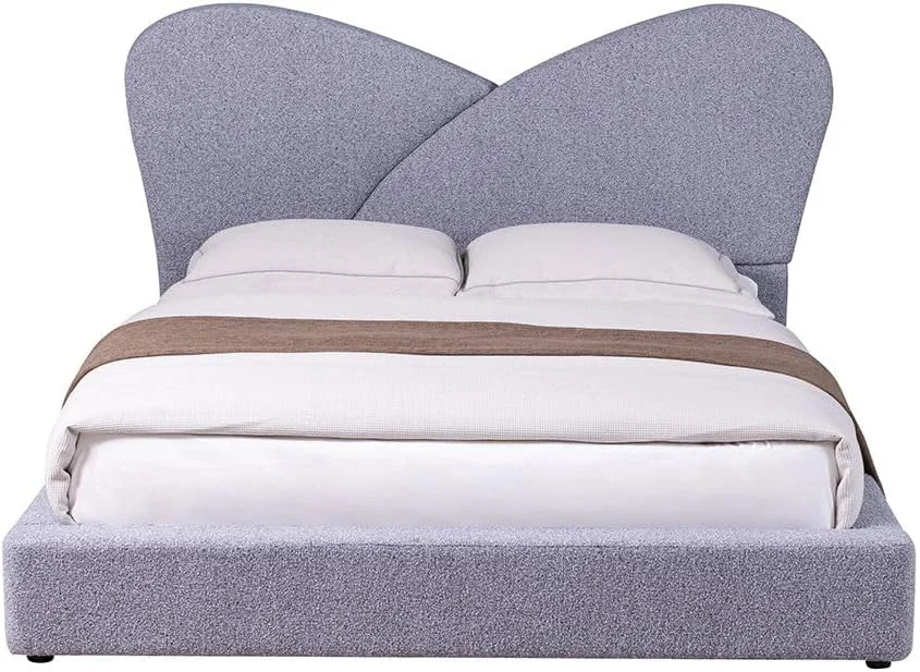 تخت خواب دو نفره کینگ مدل پتال دانوب هوم با ابعاد 180 در 200 سانتی متر | طراحی مدرن، مبلمان قاب تخت خواب چوبی | تخت خواب راحت (بدون تشک) - خاکستری تخت خواب دو نفره کینگ مدل پتال دانوب هوم با ابعاد 180 در 200 سانتی متر | طراحی مدرن، مبلمان قاب تخت خواب چوبی | تخت خواب راحت (بدون تشک) - خاکستری
