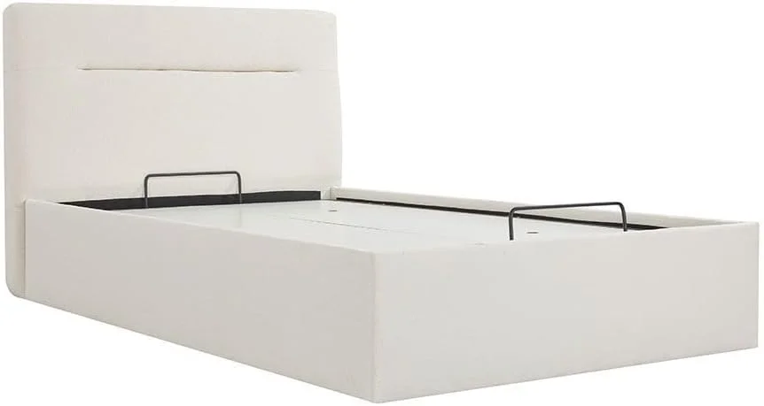 تخت خواب جوان مدل Hendrix 120X200 Danube Home با فضای ذخیره سازی هیدرولیک | طراحی مدرن و مستحکم، مبلمان تخت خواب یک نفره چوبی | تخت خواب های آرام و راحت، ابعاد: طول 225 x عرض 137 x ارتفاع 103 سانتی متر - سفید تخت خواب جوان مدل Hendrix 120X200 Danube Home با فضای ذخیره سازی هیدرولیک | طراحی مدرن و مستحکم، مبلمان تخت خواب یک نفره چوبی | تخت خواب های آرام و راحت، ابعاد: طول 225 x عرض 137 x ارتفاع 103 سانتی متر - سفید