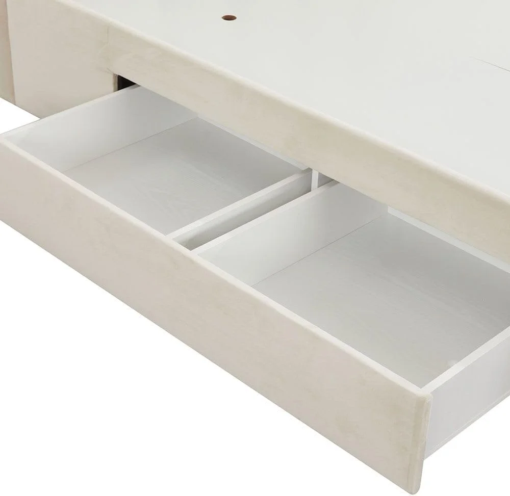 تخت خواب یک نفره نوجوان دانوب هوم ویستا با ابعاد 120x200 به همراه کشو | طراحی مدرن و مستحکم، مبلمان تخت خواب چوبی تک نفره | تخت خواب های آرام و راحت، ابعاد: طول 220 x عرض 131 x ارتفاع 111 سانتی متر - بژ روشن تخت خواب یک نفره نوجوان دانوب هوم ویستا با ابعاد 120x200 به همراه کشو | طراحی مدرن و مستحکم، مبلمان تخت خواب چوبی تک نفره | تخت خواب های آرام و راحت، ابعاد: طول 220 x عرض 131 x ارتفاع 111 سانتی متر - بژ روشن