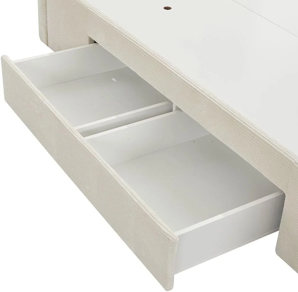 تخت نوجوان دانوب هوم مدل Wesley با ابعاد ۱۲۰x۲۰۰ به همراه ۲ کشو | طراحی مدرن و مقاوم | تخت خواب یک نفره چوبی | تخت خواب بی صدا و راحت با ابعاد ۲۱۸x۱۳۰x۱۲۱ سانتی متر - بژ روشن تخت نوجوان دانوب هوم مدل Wesley با ابعاد ۱۲۰x۲۰۰ به همراه ۲ کشو | طراحی مدرن و مقاوم | تخت خواب یک نفره چوبی | تخت خواب بی صدا و راحت با ابعاد ۲۱۸x۱۳۰x۱۲۱ سانتی متر - بژ روشن