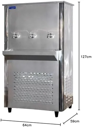 آبسردکن سه شیر سوپر جنرال 45 گالن، استیل - SGCL-50-T3 آبسردکن سه شیر سوپر جنرال 45 گالن، استیل - SGCL-50-T3
