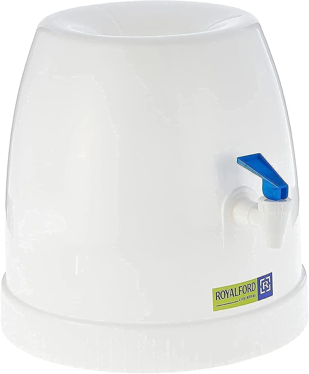 آبسردکن رویال فورد - آبسردکن قابل حمل برای سرو نوشیدنی، شیر آب برای آبمیوه | مخزن آب و شیر برای اجتماعات خانگی، مدرسه، دفتر | ایده آل برای بطری های 15 و 19 لیتری