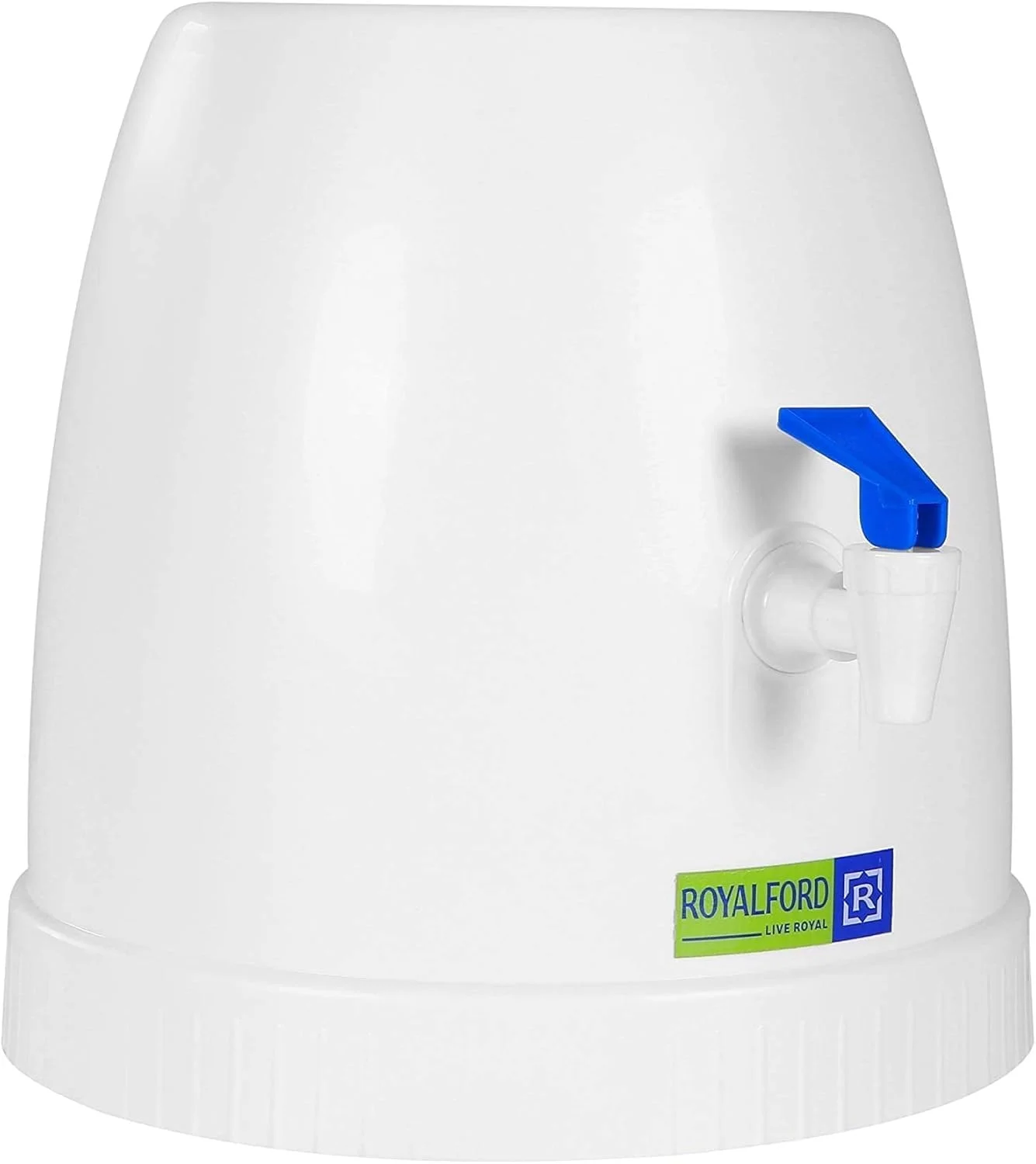 آبسردکن رویال فورد - آبسردکن قابل حمل برای سرو نوشیدنی، شیر آب برای آبمیوه | مخزن آب و شیر برای اجتماعات خانگی، مدرسه، دفتر | ایده آل برای بطری های 15 و 19 لیتری