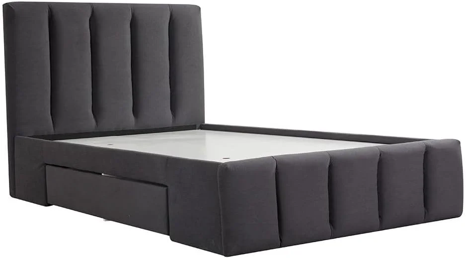 تخت خواب یک نفره نوجوان ویستا 120x200 دانوب هوم به همراه کشو | طراحی مدرن و مستحکم، تخت خواب چوبی تک نفره | تخت خواب های آرام و راحت، ابعاد: 220x131x111 سانتی متر - مشکی تخت خواب یک نفره نوجوان ویستا 120x200 دانوب هوم به همراه کشو | طراحی مدرن و مستحکم، تخت خواب چوبی تک نفره | تخت خواب های آرام و راحت، ابعاد: 220x131x111 سانتی متر - مشکی