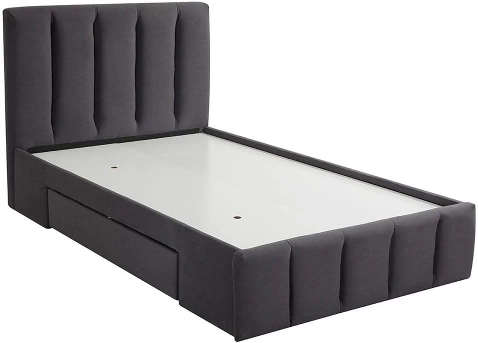 تخت خواب یک نفره نوجوان ویستا 120x200 دانوب هوم به همراه کشو | طراحی مدرن و مستحکم، تخت خواب چوبی تک نفره | تخت خواب های آرام و راحت، ابعاد: 220x131x111 سانتی متر - مشکی تخت خواب یک نفره نوجوان ویستا 120x200 دانوب هوم به همراه کشو | طراحی مدرن و مستحکم، تخت خواب چوبی تک نفره | تخت خواب های آرام و راحت، ابعاد: 220x131x111 سانتی متر - مشکی