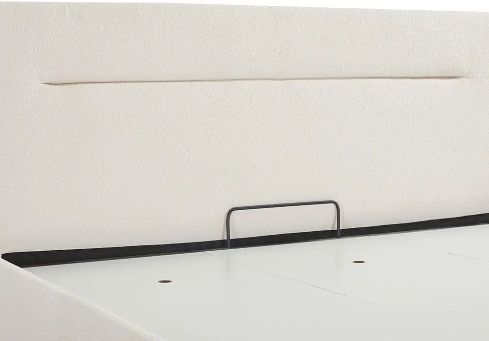 تخت خواب کینگ 180X200 مدل Hendrix دانوب هوم با فضای ذخیره سازی هیدرولیک | طراحی مدرن و مستحکم، مبلمان قاب تخت خواب دو نفره چوبی | تخت خواب های آرام و راحت L 225 x W 196 x H 103 سانتی متر - سفید تخت خواب کینگ 180X200 مدل Hendrix دانوب هوم با فضای ذخیره سازی هیدرولیک | طراحی مدرن و مستحکم، مبلمان قاب تخت خواب دو نفره چوبی | تخت خواب های آرام و راحت L 225 x W 196 x H 103 سانتی متر - سفید