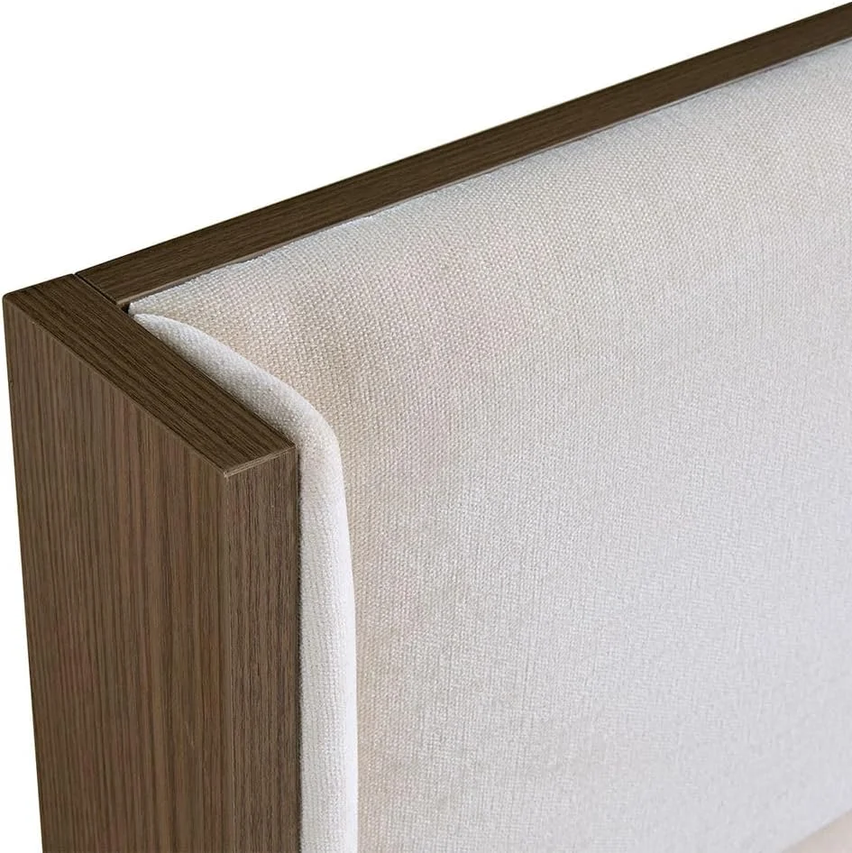 تخت خواب دو نفره شناور دانوب هوم مدل Allison سایز 160X200 به همراه LED | طراحی مدرن، مبلمان قاب تخت خواب چوبی | تخت خواب راحت (تشک شامل نمی شود) - بژ/بلوط طبیعی تخت خواب دو نفره شناور دانوب هوم مدل Allison سایز 160X200 به همراه LED | طراحی مدرن، مبلمان قاب تخت خواب چوبی | تخت خواب راحت (تشک شامل نمی شود) - بژ/بلوط طبیعی
