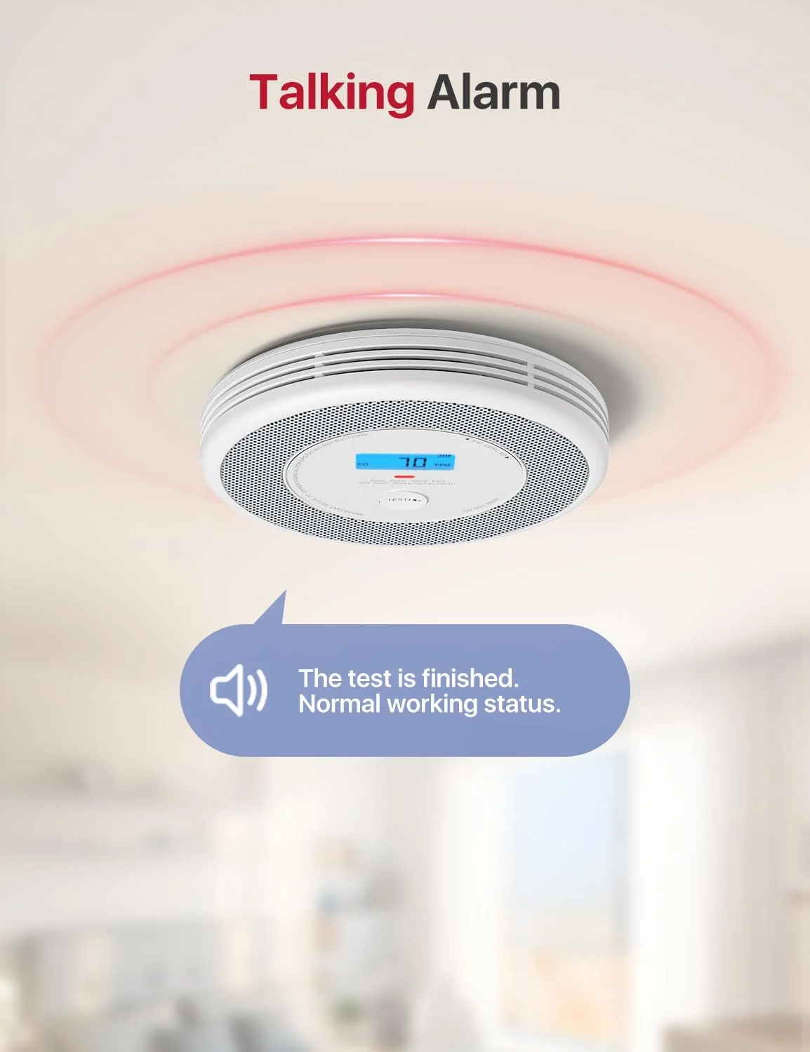 دتکتور ترکیبی دود و مونوکسید کربن X-Sense با هشدارهای صوتی، دتکتور دود و مونوکسید کربن ترکیبی با باتری قابل تعویض، XP0A-SR، تک عددی دتکتور ترکیبی دود و مونوکسید کربن X-Sense با هشدارهای صوتی، دتکتور دود و مونوکسید کربن ترکیبی با باتری قابل تعویض، XP0A-SR، تک عددی