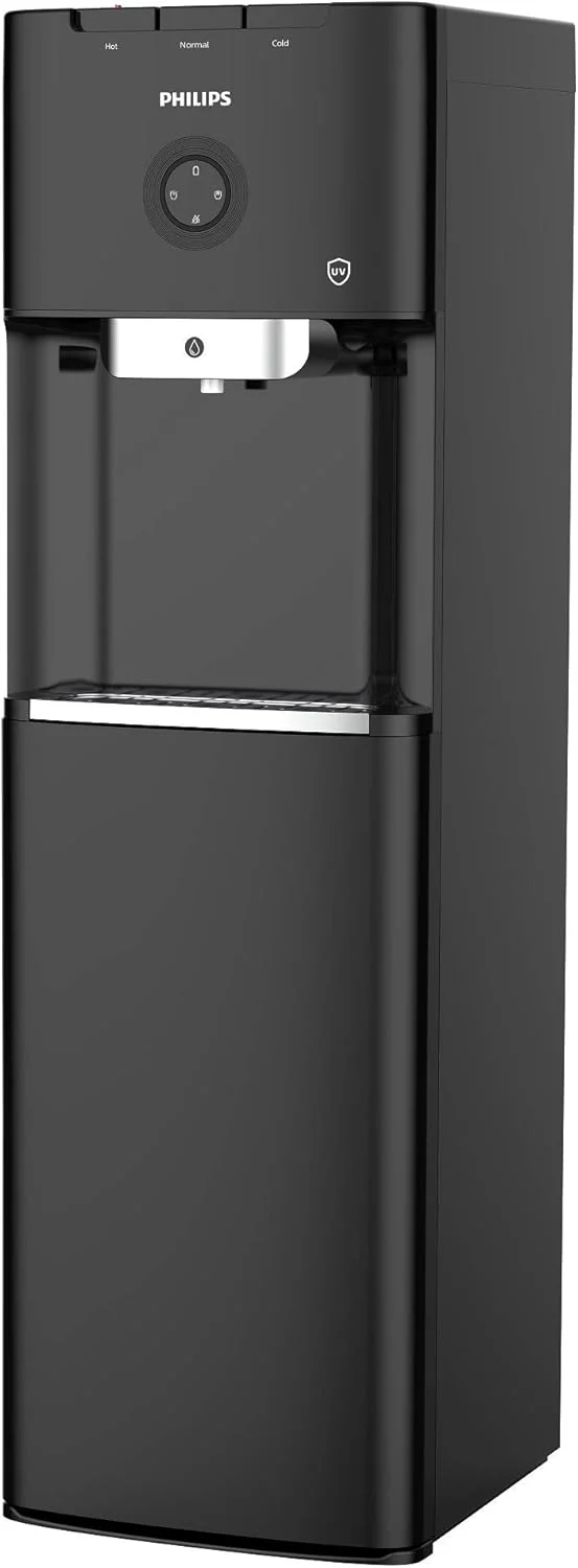آبسردکن فیلیپس با بارگیری از پایین، رنگ مشکی - ADD4968BK/56 - با فیلتراسیون Micro P-Clean و UV