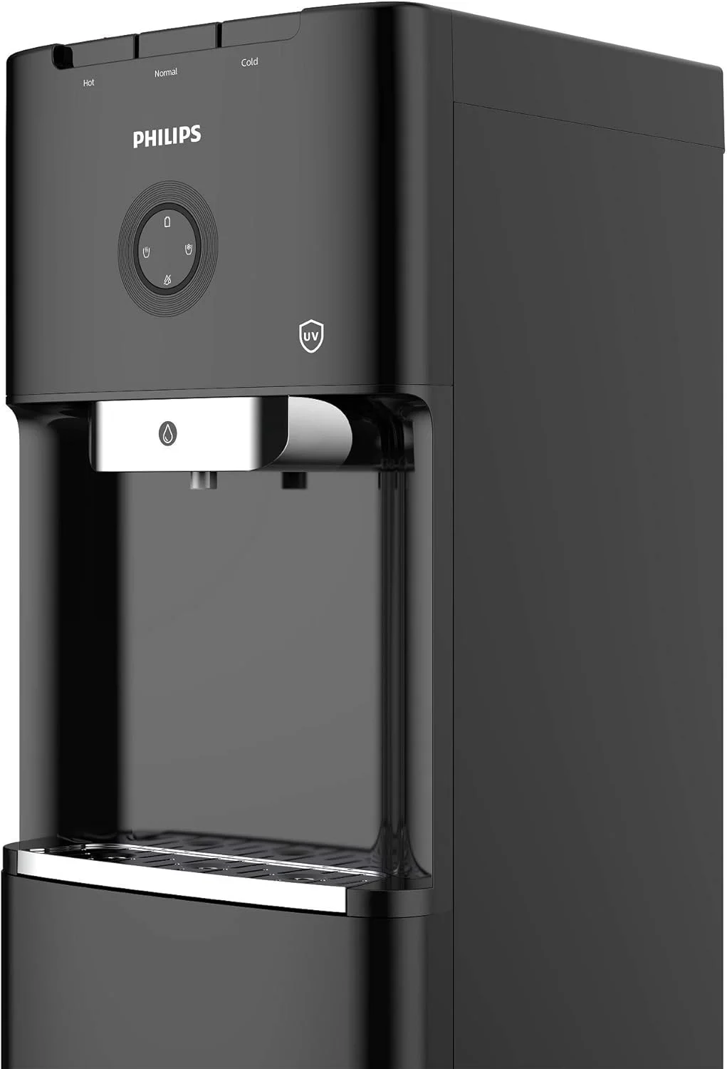 آبسردکن فیلیپس با بارگیری از پایین، رنگ مشکی - ADD4968BK/56 - با فیلتراسیون Micro P-Clean و UV آبسردکن فیلیپس با بارگیری از پایین، رنگ مشکی - ADD4968BK/56 - با فیلتراسیون Micro P-Clean و UV