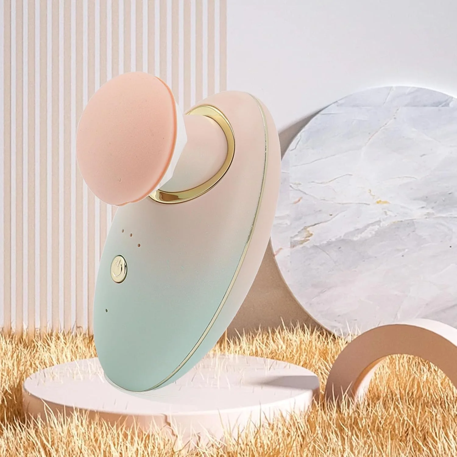 دستگاه پودر زن برقی Haofy، ابزار اسفنجی آرایشی برقی چرخان اتوماتیک، مناسب برای استفاده خشک و مرطوب، برای لوازم آرایشی، مناسب برای انواع پوست دستگاه پودر زن برقی Haofy، ابزار اسفنجی آرایشی برقی چرخان اتوماتیک، مناسب برای استفاده خشک و مرطوب، برای لوازم آرایشی، مناسب برای انواع پوست