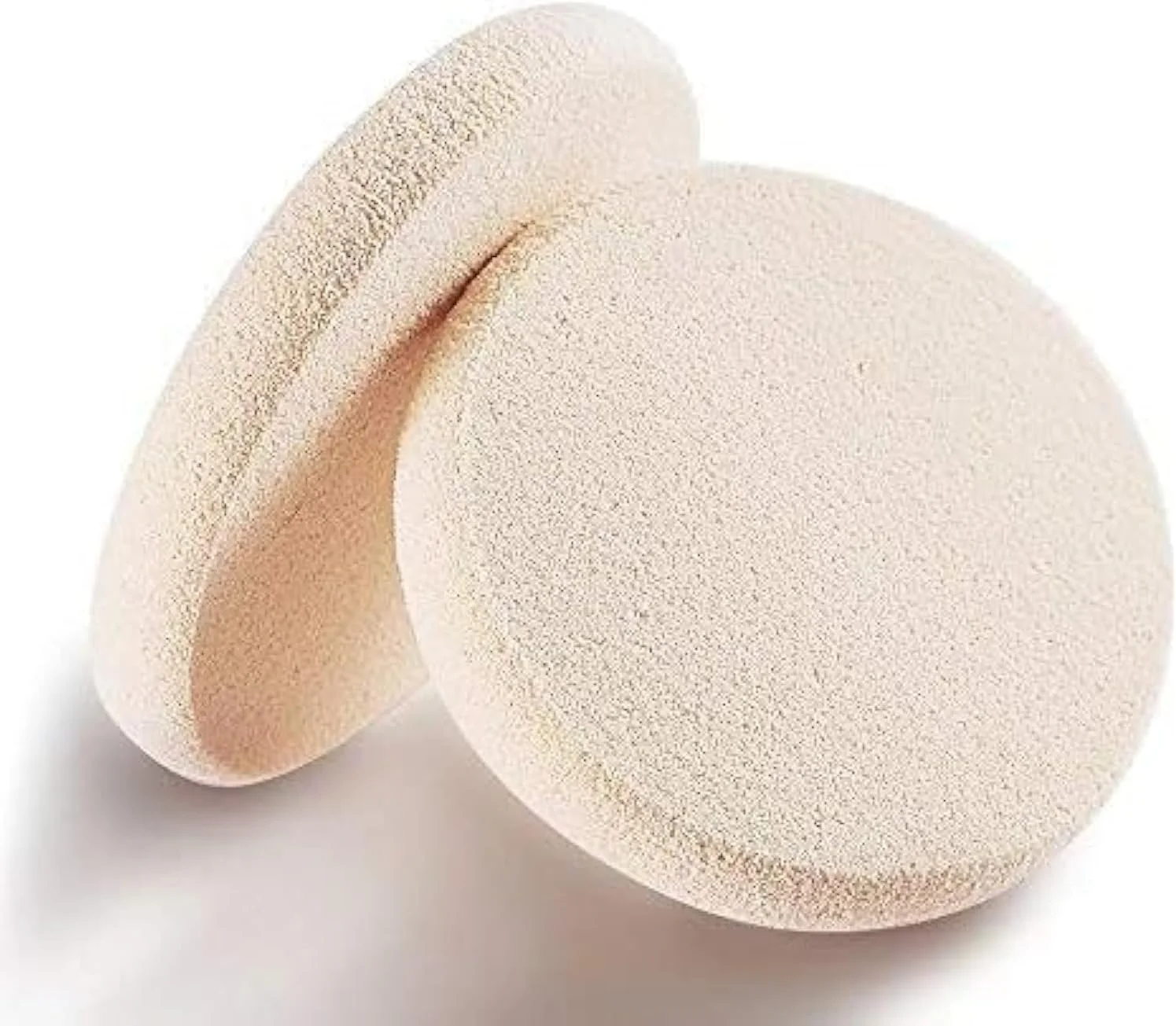 FUIN Round Makeup Sponges, Beauty Face Primer Compact Powder Puff, Fluffy Make Up Foundation, Blender Sponge Replacement for Cosmetic Flawless Foundation, Sensitive and All Skin Types(Random color) FUIN Round Makeup Sponges, Beauty Face Primer Compact Powder Puff, Fluffy Make Up Foundation, Blender Sponge Replacement for Cosmetic Flawless Foundation, Sensitive and All Skin Types(Random color)