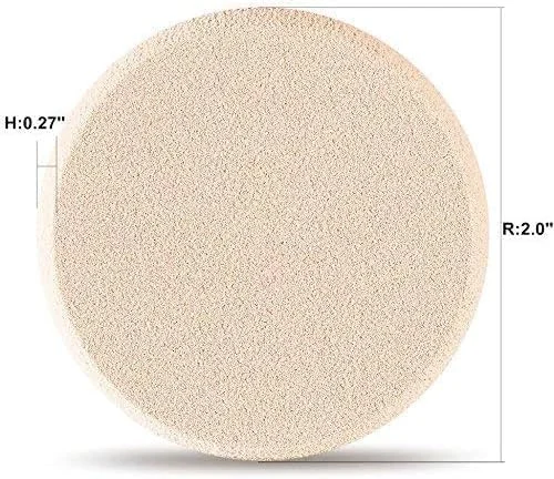FUIN Round Makeup Sponges, Beauty Face Primer Compact Powder Puff, Fluffy Make Up Foundation, Blender Sponge Replacement for Cosmetic Flawless Foundation, Sensitive and All Skin Types(Random color) FUIN Round Makeup Sponges, Beauty Face Primer Compact Powder Puff, Fluffy Make Up Foundation, Blender Sponge Replacement for Cosmetic Flawless Foundation, Sensitive and All Skin Types(Random color)