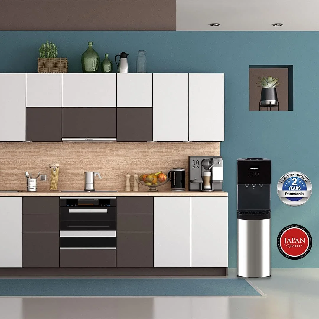 آبسردکن ایستاده پاناسونیک مدل SDM-WD3238TG، مشکی/استیل، دارای کابین 20 لیتری، مناسب برای خانه، آشپزخانه و محل کار، آب گرم، سرد و معمولی آبسردکن ایستاده پاناسونیک مدل SDM-WD3238TG، مشکی/استیل، دارای کابین 20 لیتری، مناسب برای خانه، آشپزخانه و محل کار، آب گرم، سرد و معمولی