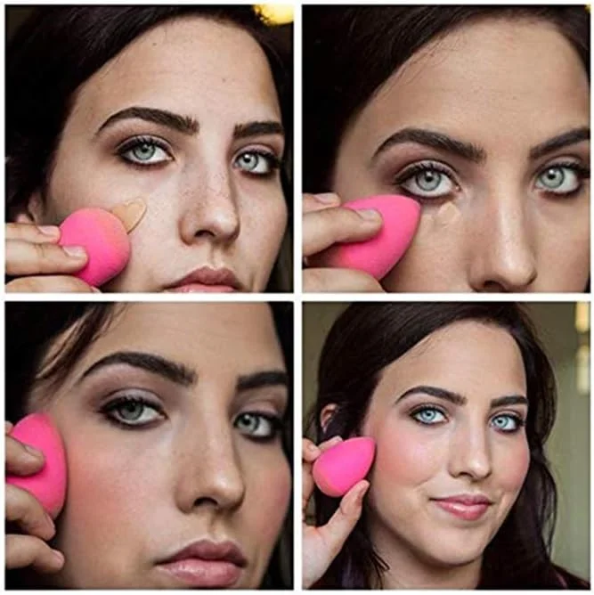 MSQ Makeup Sponge Blender for Women Make Up Tool Foundations Powders Creams