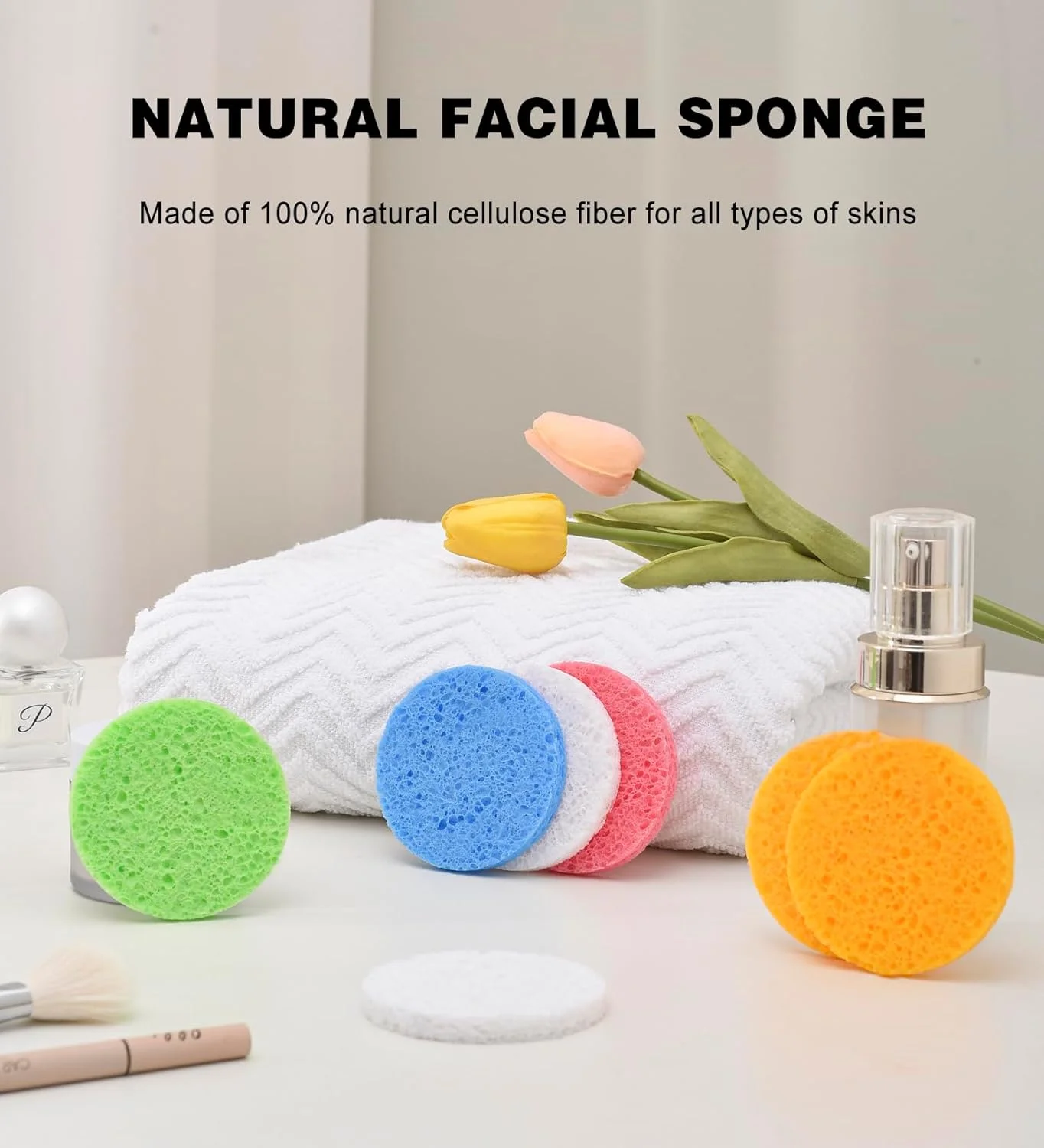 متوتر، 50 عدد اسفنج فشرده صورت مناسب متخصصان زیبایی - اسفنج پاک کننده صورت سلولزی 100% طبیعی، اسفنج های اسپا برای پاکسازی صورت، ماساژ، لایه برداری منافذ، ماسک، پاک کردن آرایش متوتر، 50 عدد اسفنج فشرده صورت مناسب متخصصان زیبایی - اسفنج پاک کننده صورت سلولزی 100% طبیعی، اسفنج های اسپا برای پاکسازی صورت، ماساژ، لایه برداری منافذ، ماسک، پاک کردن آرایش
