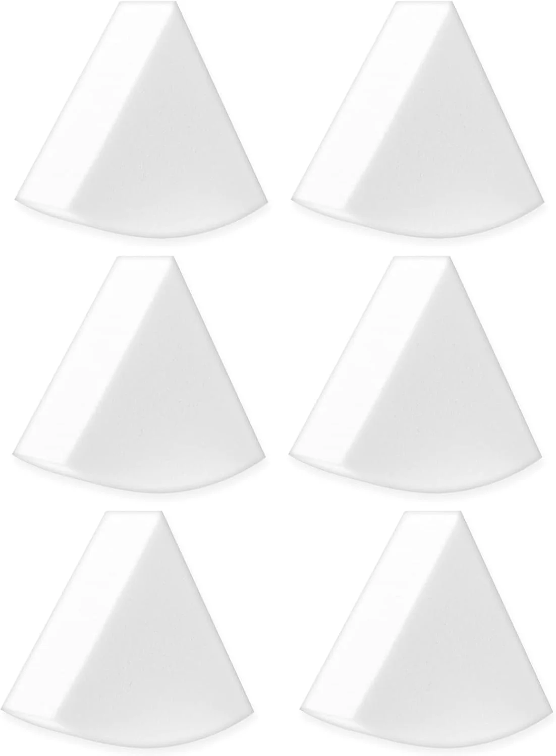 Makeup Beauty Sponges, 6 Pcs Reusable Face Paint Sponges Puff Cosmetic Triangle Wedges Soft Foundation for Clean Cream Concealer Makeup Beauty Sponges, 6 Pcs Reusable Face Paint Sponges Puff Cosmetic Triangle Wedges Soft Foundation for Clean Cream Concealer