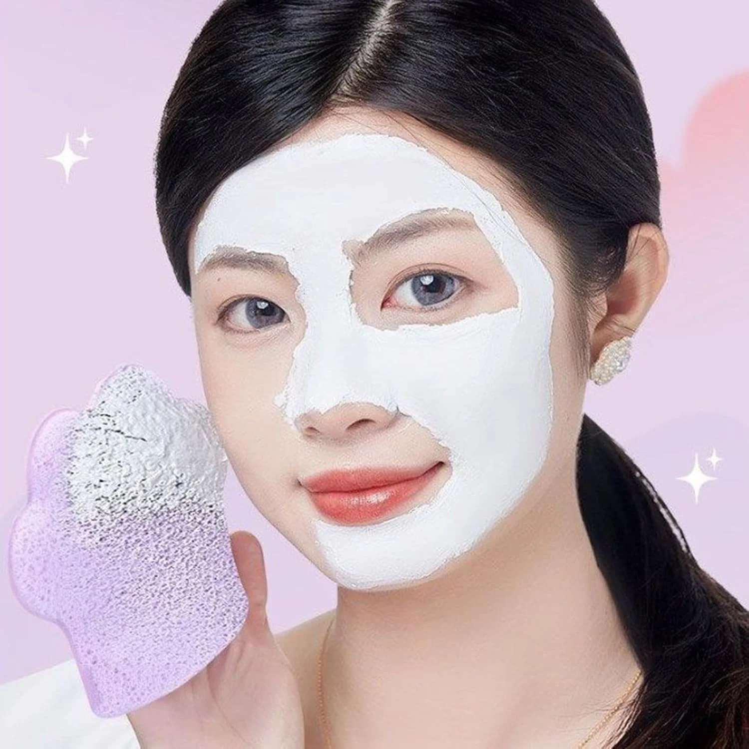 پدهای اسفنجی آرایشی برای پاکسازی صورت - پد پاک کننده صورت طرح پنجه گربه | پدهای اسکراب دستی بزرگ شده حوله های پاک کننده آرایش برای مسافرت پدهای اسفنجی آرایشی برای پاکسازی صورت - پد پاک کننده صورت طرح پنجه گربه | پدهای اسکراب دستی بزرگ شده حوله های پاک کننده آرایش برای مسافرت