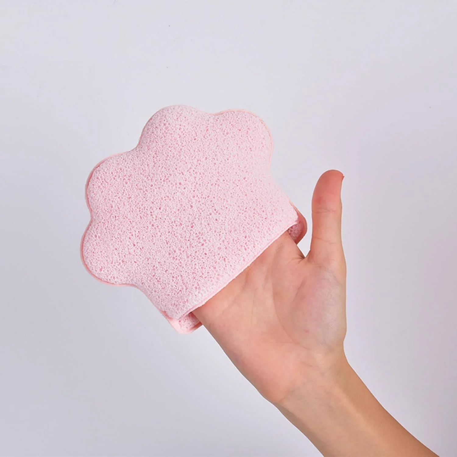 پدهای آرایشی برای پاکسازی صورت، پد پاک کننده صورت طرح پنجه گربه - حوله اسکراب شستشوی لوازم آرایشی پوست مدل دستکشی برای منافذ کثیف پدهای آرایشی برای پاکسازی صورت، پد پاک کننده صورت طرح پنجه گربه - حوله اسکراب شستشوی لوازم آرایشی پوست مدل دستکشی برای منافذ کثیف