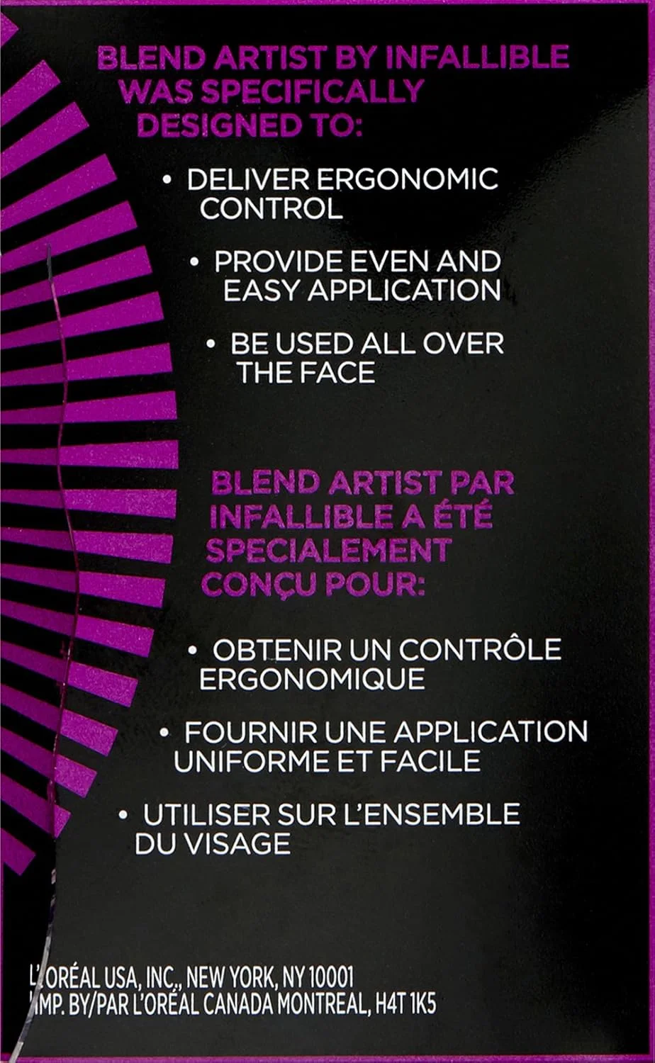 اسفنج آرایشی لورآل پاریس مدل Infallible Blend Artist، 22.6 گرم اسفنج آرایشی لورآل پاریس مدل Infallible Blend Artist، 22.6 گرم