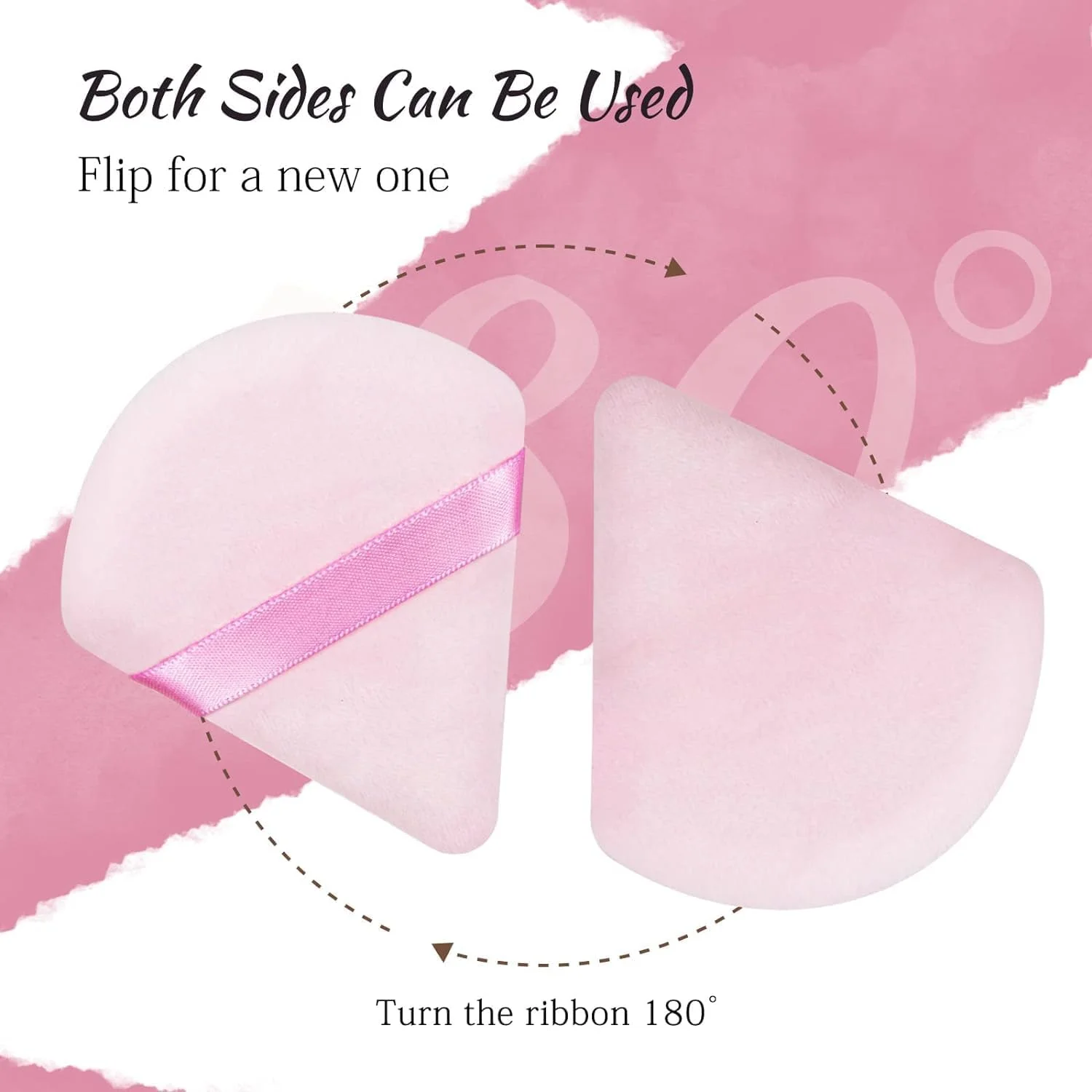 پدهای مثلثی پودر آرایشی FUIN، 2 عدد، پد آرایشی، پد پودر، اسفنج پودر مخملی نرم، اسفنج های مثلثی قابل استفاده مجدد با بند، برای پودر فیکس، لوازم آرایشی، کرم پودر، آرایش مرطوب و خشک (مشکی، صورتی) پدهای مثلثی پودر آرایشی FUIN، 2 عدد، پد آرایشی، پد پودر، اسفنج پودر مخملی نرم، اسفنج های مثلثی قابل استفاده مجدد با بند، برای پودر فیکس، لوازم آرایشی، کرم پودر، آرایش مرطوب و خشک (مشکی، صورتی)