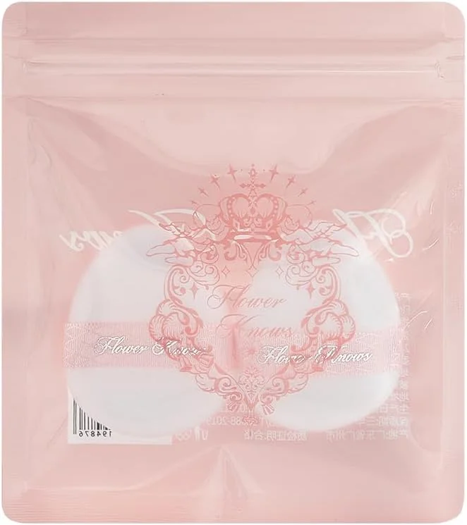 پد پودری مینی فلاور نوز، با خرید یک رژگونه پودری، یک پد مینی فرشته کوچک هدیه بگیرید، نرم و قابل استفاده مجدد (پد پودری مینی)