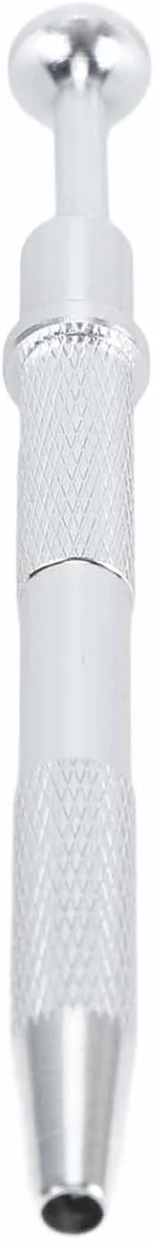 قلم گیره فلزی اسفنجی ناخن 4 چنگکی Fockety، 3 عدد ابزار طراحی ناخن برای اسفنج ها، بلوک ها، مانیکور، بلوزاس، گرادیان، نگین های تزئینی