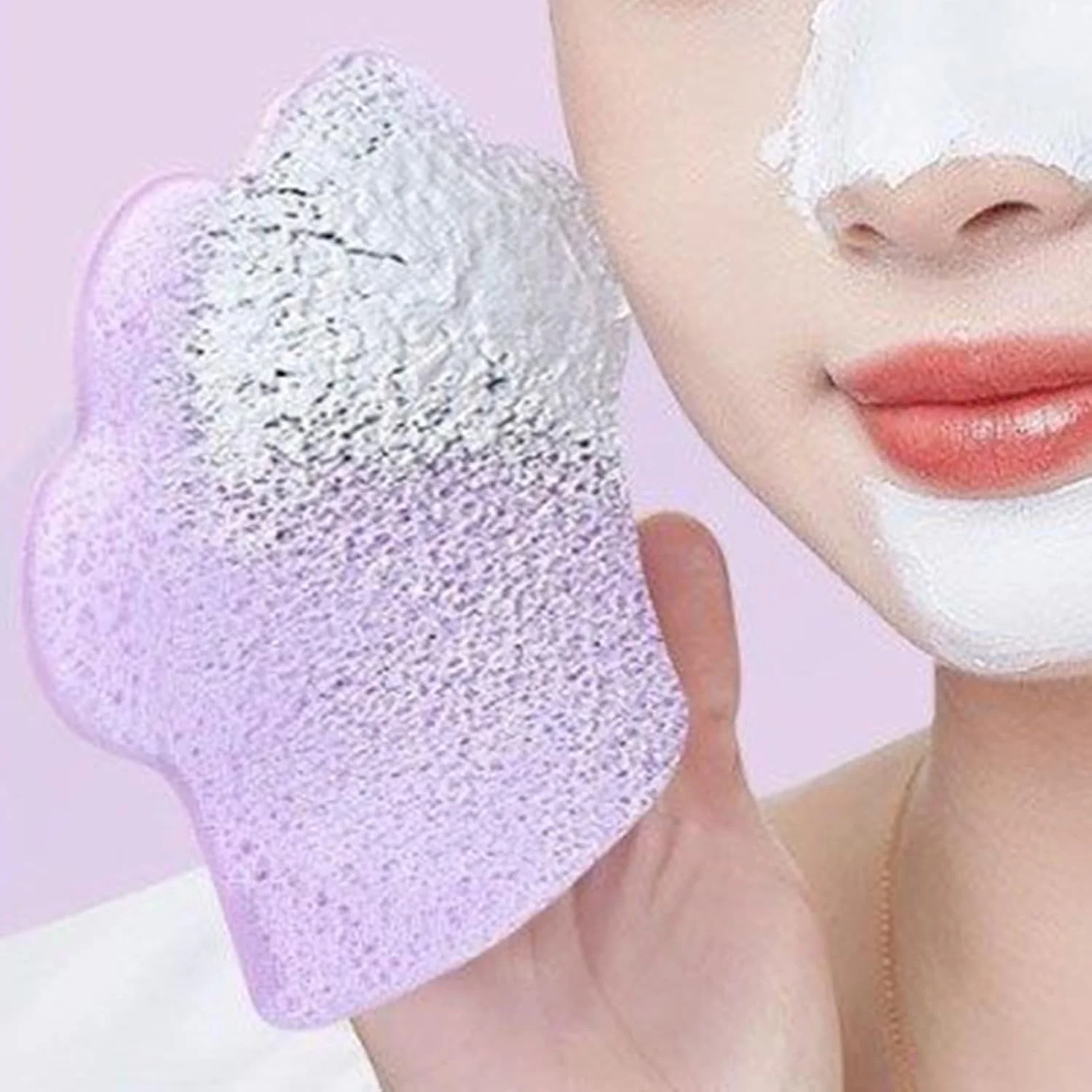 پد شستشوی صورت، طراحی پنجه گربه ای بزرگ شده، اسفنج های فشرده صورت، پدهای لایه بردار دستکشی برای آلودگی و چربی پد شستشوی صورت، طراحی پنجه گربه ای بزرگ شده، اسفنج های فشرده صورت، پدهای لایه بردار دستکشی برای آلودگی و چربی