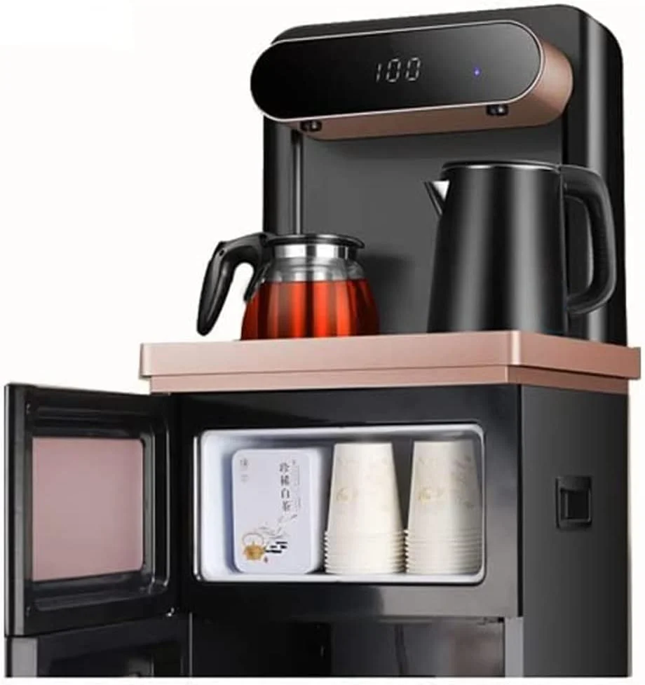 ODC - Smart Stainless Steel Water Dispenser with Glass & Heat Kettle and Dual Outlets - Fast Boil, Large Display, Touch Panel Control, Heat Preservation & Remote Control(Rose Gold) (Only Dispenser) ODC - Smart Stainless Steel Water Dispenser with Glass & Heat Kettle and Dual Outlets - Fast Boil, Large Display, Touch Panel Control, Heat Preservation & Remote Control(Rose Gold) (Only Dispenser)